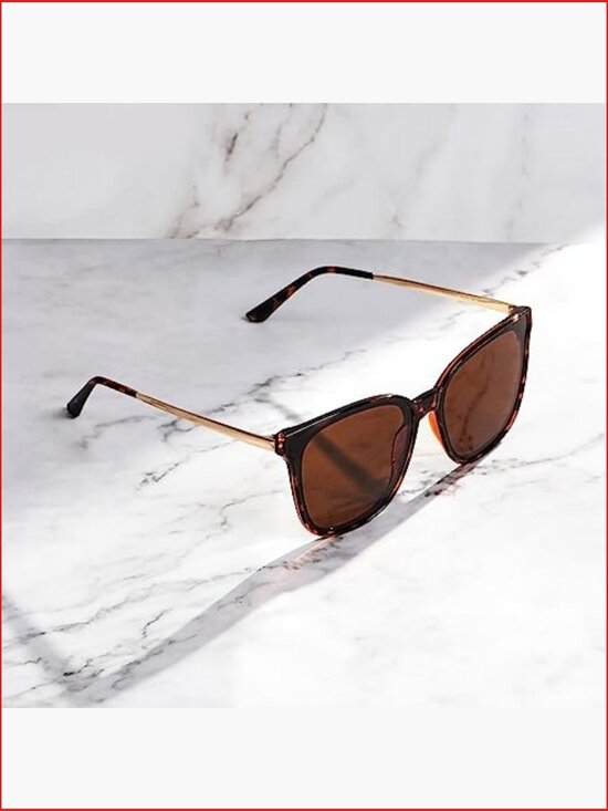 Square TAC Polarized Sunglasses Oversized TR90 Frame UV400  display picture 3